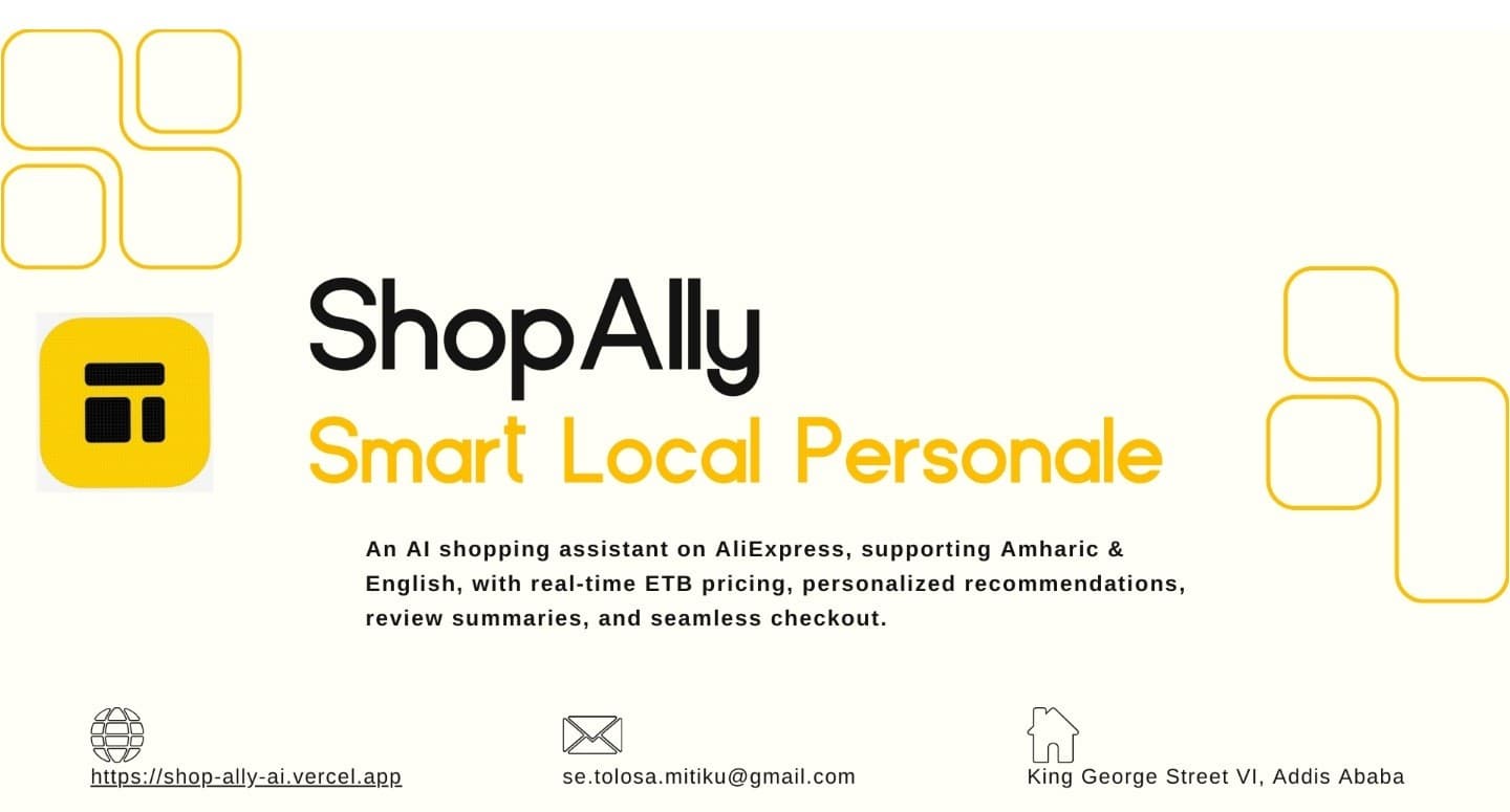 Shopally - Social Shopping Platform project screenshot